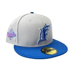 Florida Marlins MLB New Era 59FIFTY Hat 1997 World Series Fitted 7 3/8